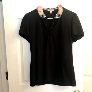 Burberry Brit Black Polo Top